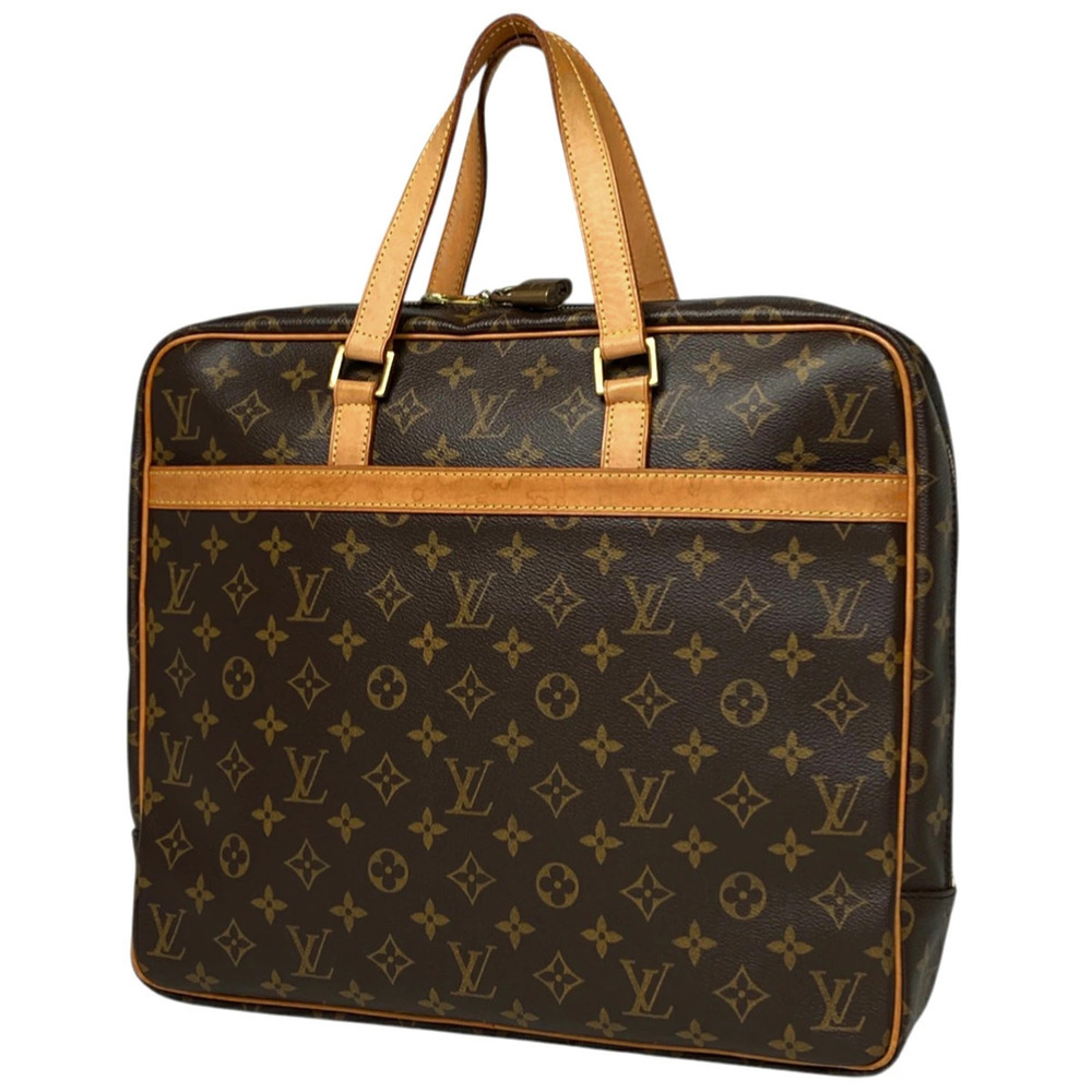 Louis Vuitton Porte Documents Pegase Handbag Briefcase Monogram Brown